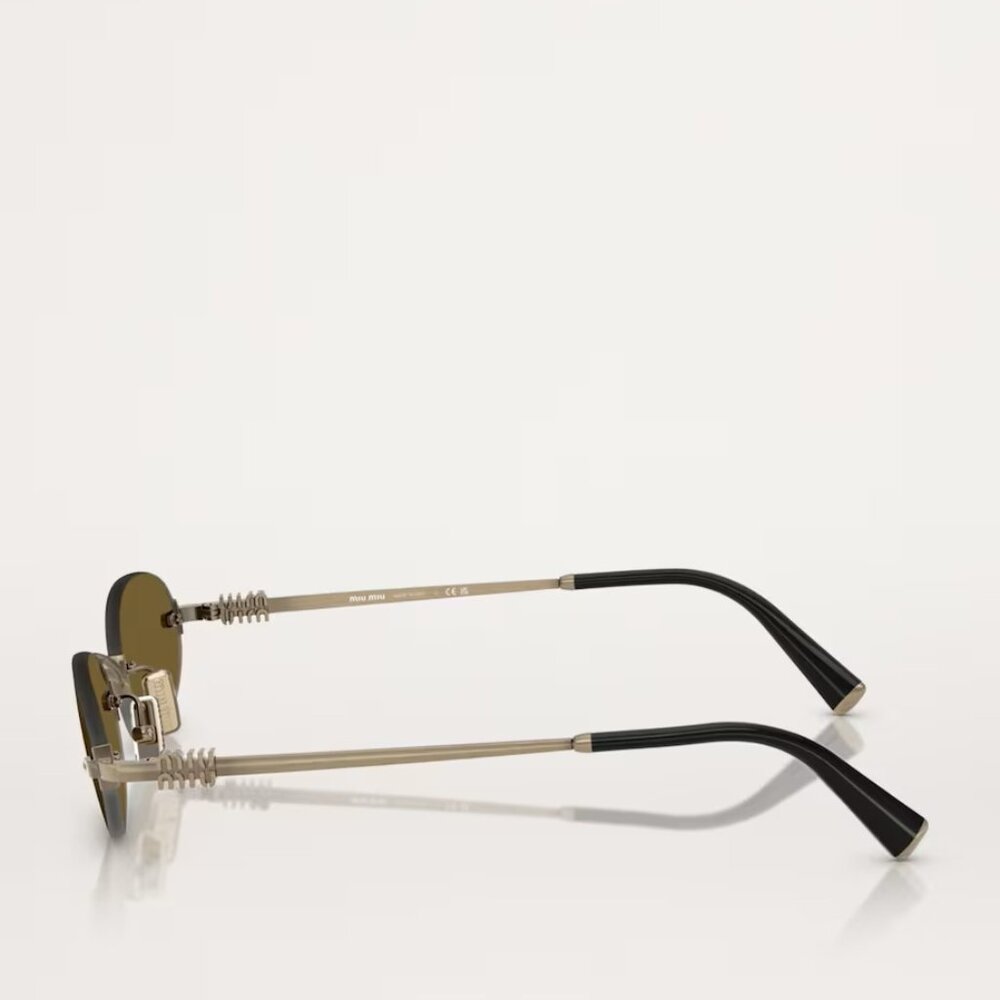 NEW MIU MIU MUA54S 26C09Z  SUNGLASSES WOMEN EYEWEAR MIU MIU MU A54S 26C09Z - Picture 3 of 4